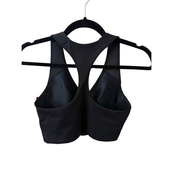 NWT Spanx Longline Medium Impact Sports Bra - Black - XS - Picture 3 of 4